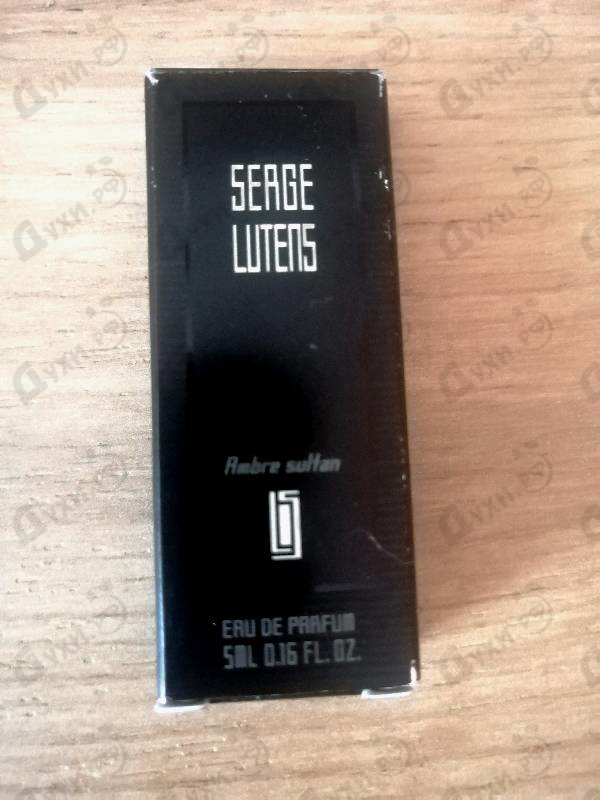 Духи Ambre Sultan от Serge Lutens