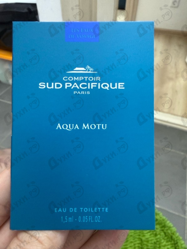 Парфюмерия Aqua Motu от Sud Pacifique