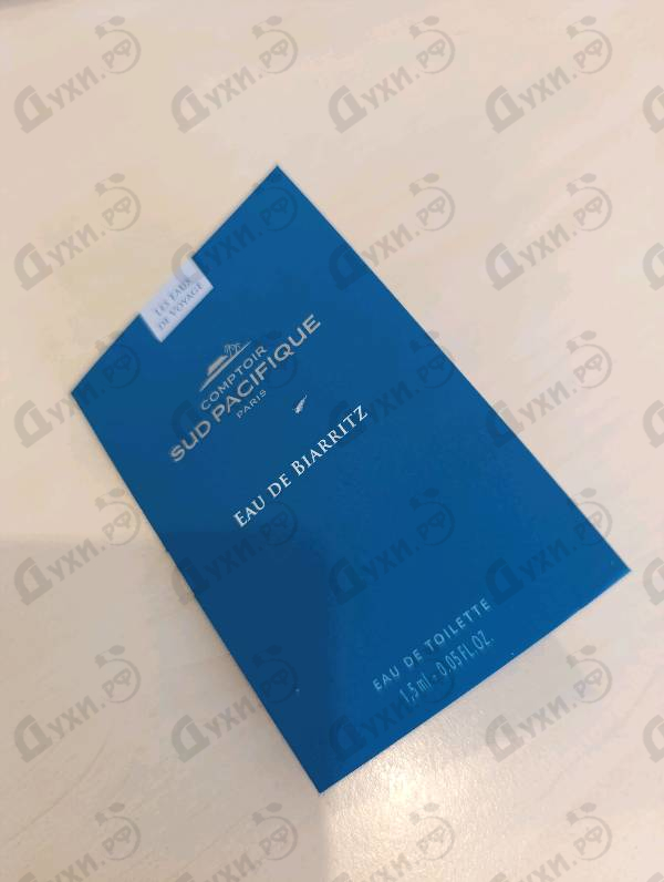 Духи Eau De Biarritz от Sud Pacifique