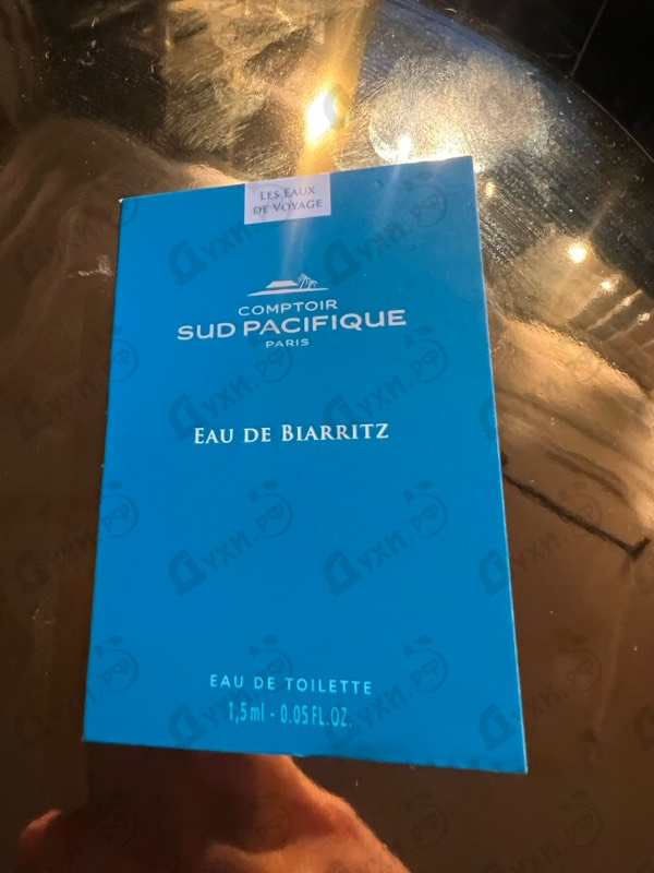 Духи Eau De Biarritz от Sud Pacifique