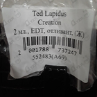 Духи Creation от Ted Lapidus