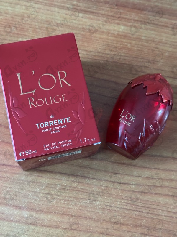 Духи L'or Rouge от Torrente
