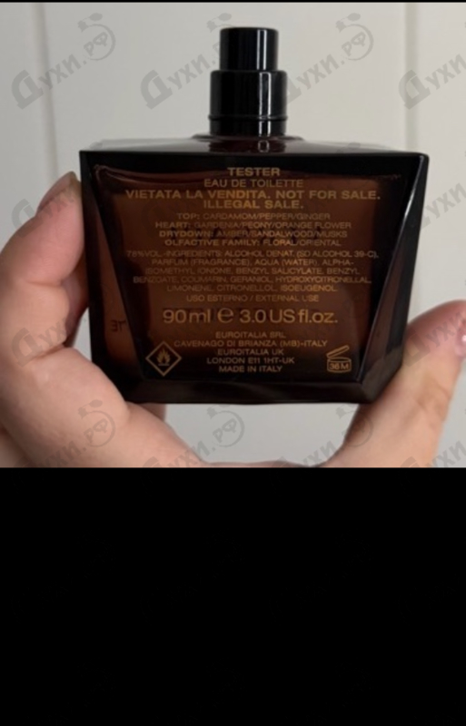 Парфюмерия Crystal Noir от Versace