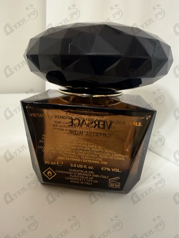 Парфюмерия Crystal Noir от Versace