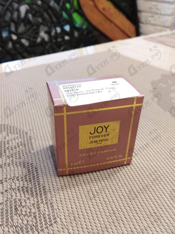 Отзывы Jean Patou Joy Forever