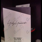 Отзыв Yohji Yamamoto Yohji Pour Femme (2013)