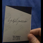 Отзыв Yohji Yamamoto Yohji Pour Femme (2013)