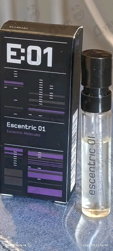 Духи Escentric 01 от Escentric Molecules