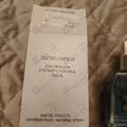 Отзывы Calvin Klein Eternity Aqua